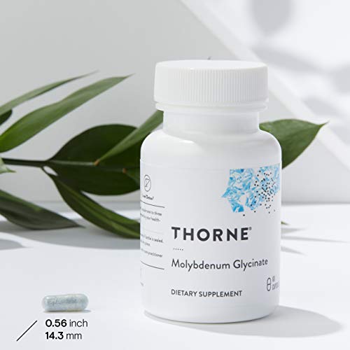 Thorne Molybdenum Glycinate Trace Mineral Supplement for Liver