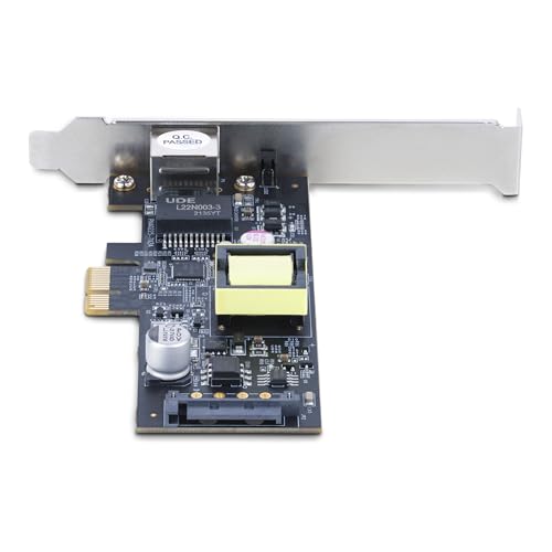 Image of StarTech.com 1-Port 2.5Gbps NBASE-T PoE Network Card, Intel I225-V, 802.3af /at PoE+ Multi-Gigabit NIC, PCI Express Server LAN Card, SATA Powered Desktop Ethernet Interface (PR12GIP-NETWORK-CARD)