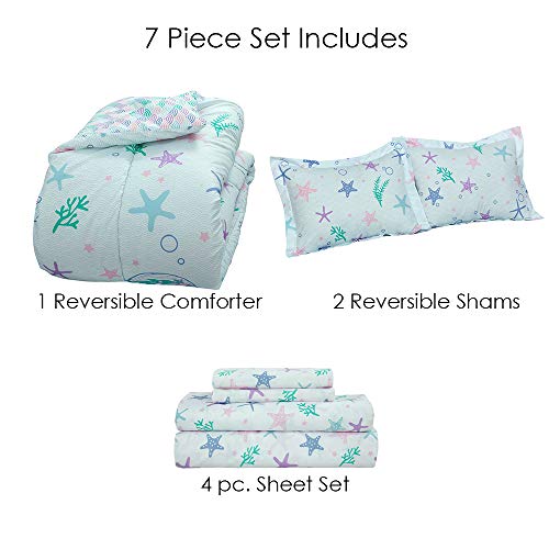 Kidz Mix Mystical Mermaid Bed In A Bag, Full #TOP1