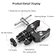 SMALLRIG Super Clamp Mount mit Mini Kugelkopfhalterung, Blitzschuhadapter mit 1/4-Schraube für LCD-Feldmonitor, LED-Leuchten, Blitz, Mikrofon, für Gopro, für DJI Action 2, für Insta360-1124