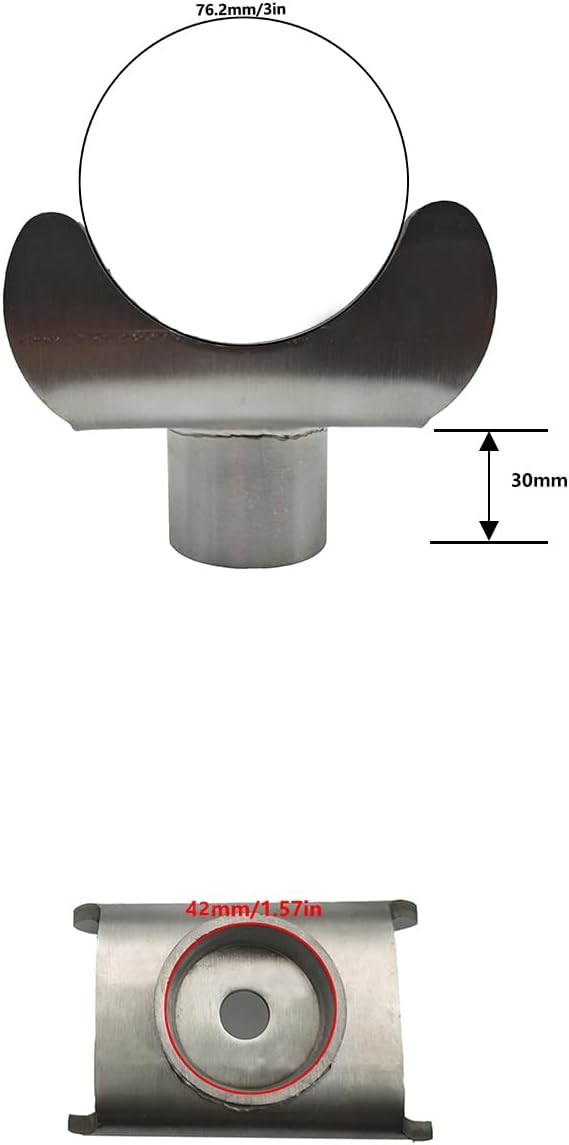 for 3 iAdapter Lift Shaft Saddle Made of 304 Stainless Steel Jackle Bottle Jackle Floor Bottle Style Jack Made Adapter of 304 Stainless Steel