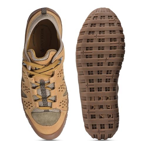 Image of Woodland Men's Leather Sneaker