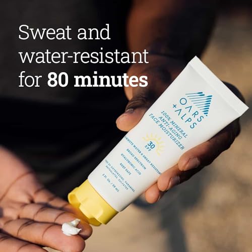 Oars-Alps-Mineral-SPF-30-Sunscreen-and-Anti-Aging-Face-Moisturizer-with-Hyaluronic-Acid-Water-and-Sweat-Resistant-Oil-Free-TSA-Friendly-2-Fl-Oz