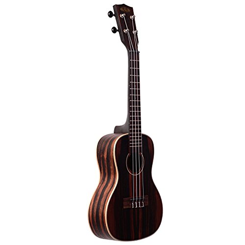 Kala KA-EBY-C Striped Ebony Concert Ukulele Bundle with Hard Case, Tuner, Austin Bazaar Instructional DVD, and Polishing… - Les Beatles, Paul McCartney, John Lennon, RIngo Starr, George Harrison Kala KA-EBY-C Striped Ebony Concert Ukulele Bundle with Hard Case, Tuner, Austin Bazaar Instructional DVD, and Polishing… – Image 4