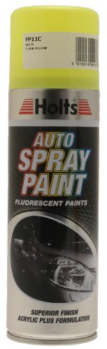 Holts Fluorescent Paint Yellow 300ml