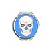 Lucky Illustration Of l Bone Hand Compact Mirror Round Portable Pocket Glass
