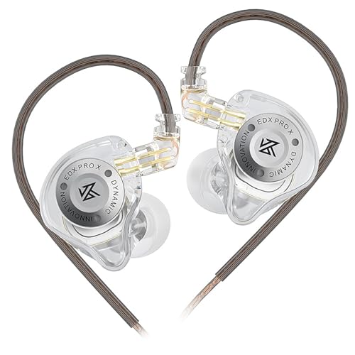 Amazon.co.jp: LINSOUL KZ EDX Pro X 1DDインナーイヤーイヤホン 10mm