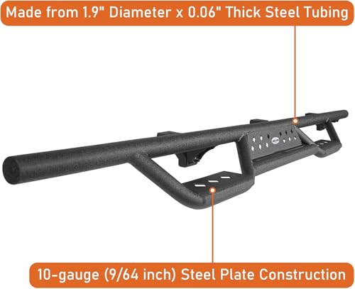 Estribos para Jeep Gladiator JT 2020-2026 Hooke Road miniatura 5