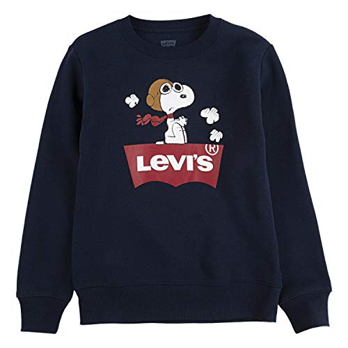 Image of Levi's Boys Polycotton Crew Neck Sweatshirt