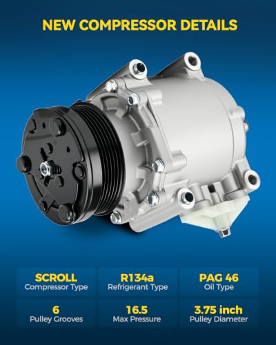 Image of PHILTOP NEW AC Compressor for Five Hundred /Freestyle /Montego 2005-2007