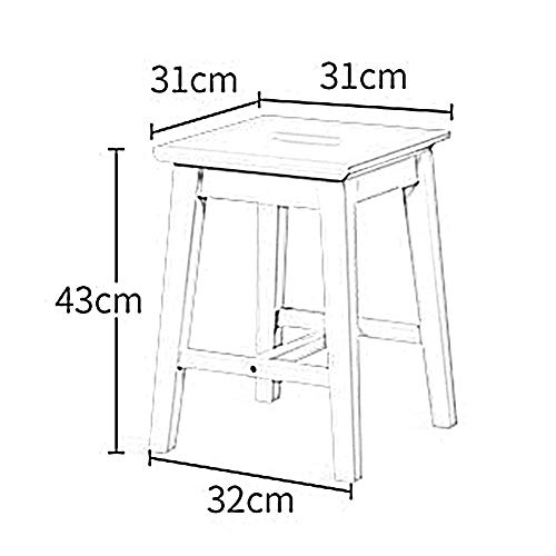 Tabouret de bar stable et résistant à l'humidité pour résoudre les problèmes d'espace