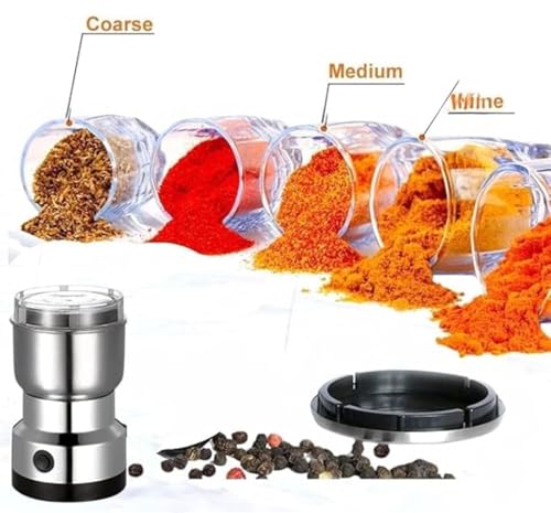 Image of Nima Stainless Steel Electric Dry Grinder for Coffee Beans & Spices
