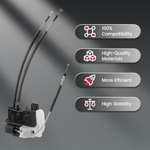 Image of SYERAL Rear Left Driver Side Door Lock Latch Actuator Compatible with Hyundai Tucson 2010-2017 Replaces 81410-2S000 814102S000