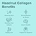 Further Food Hazelnut Collagen Peptides Powder with Lion’s Mane Mushroom, Grass-Fed Hydrolyzed Type 1 & 3 Protein, Gut Health + Joint, Hair, Skin, Nails, Paleo Keto Sugar-Free 9.88 oz