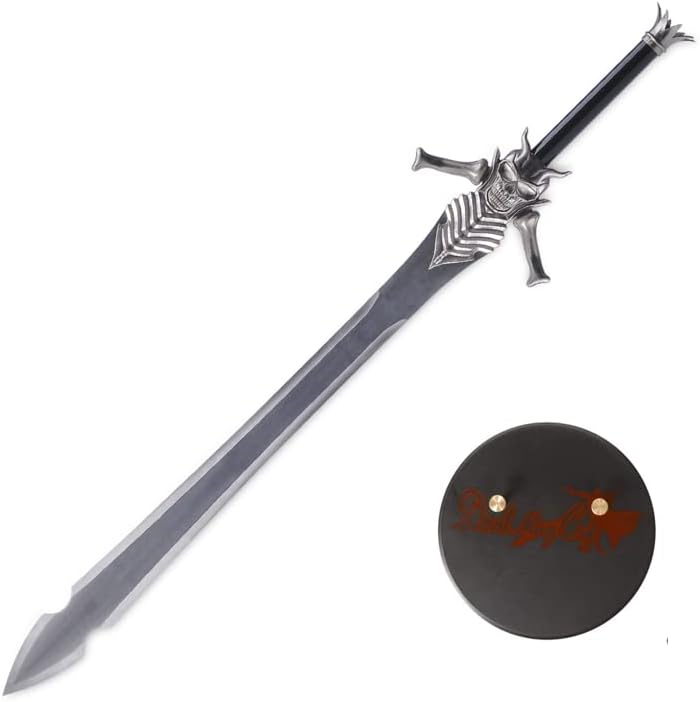 Sword Valley Nero Yamato SwordV Walking StickRebellionRed Queen, Cosplay Anime Game Handmade Sword, Stainless Steel Carbon Steel Blade, Hand Forged