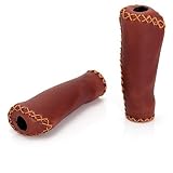 XLC Retro Grips Leatherlook 92/135mm Brown