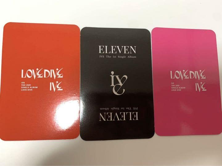 Amazon.co.jp: I've ive ウォニョン トレカ love dive eleven : おもちゃ