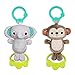 Bright Starts, Juguetes de Peluche colgante Tug Tunes