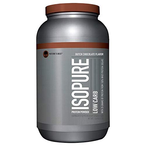 Whey Isopure Low Carb Natures Best - Chocolate - 03lbs