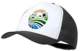 Tamaño: Adulto regulable. MERCHANDMANIA Gorra Negra Logo Profesional Jardinero jardineria Color Cap