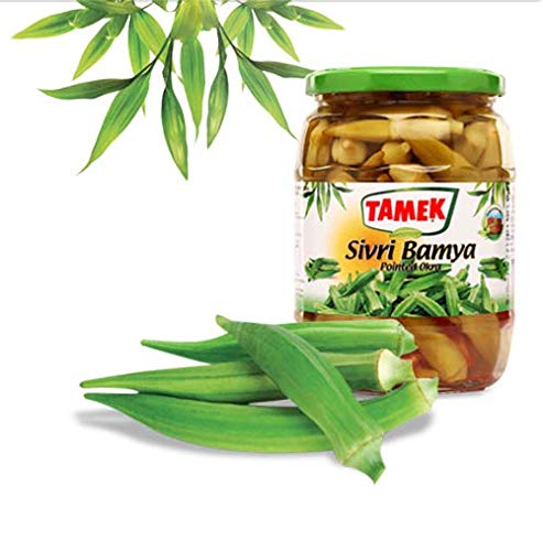 Tamek Okra Taze Sivri Bamya Konservesi 670gr UK