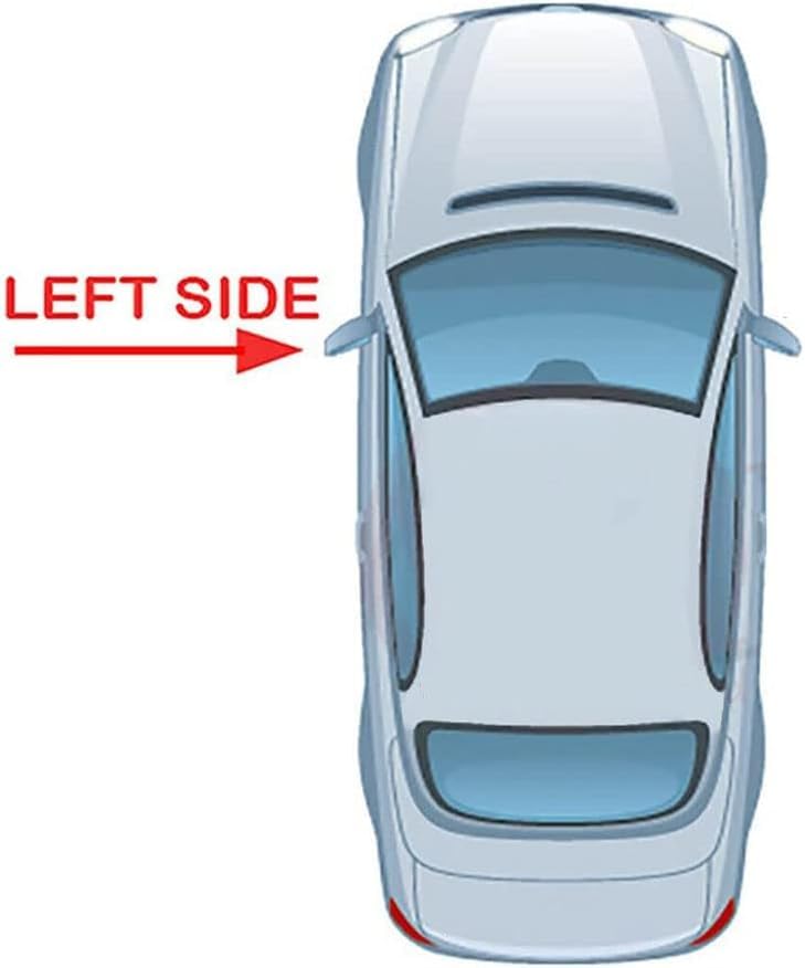 Vetro Riscaldante Retrovisore Sinistro Per Opel Corsa D/E | Specchietto Laterale Con Riscaldamento