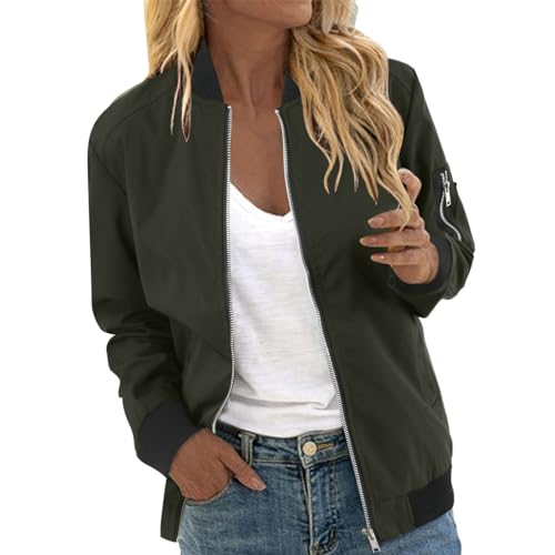Blouse manteau baseball femmes avec poche carrée mince style loisir mode