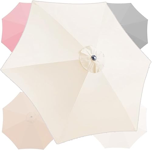 ZYXDDP 9 pies  10 pies  6 varillas  8 varillas de repuesto para sombrilla de repuesto para mesa de mercado (marco de paraguas, no incluido),