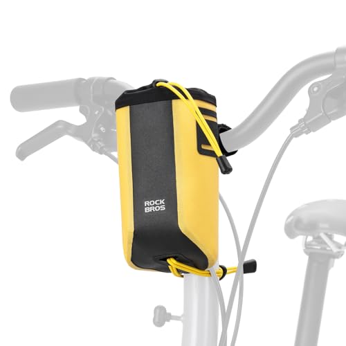 ROCKBROS Bike Water Bottle Holders Handlebar,Universal Cycling Bicycle Water Bottle