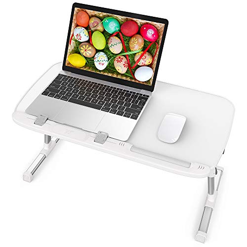 Buy Laptop Desk for Bed, TaoTronics Foldable Lap Desks, Bed Desk Height