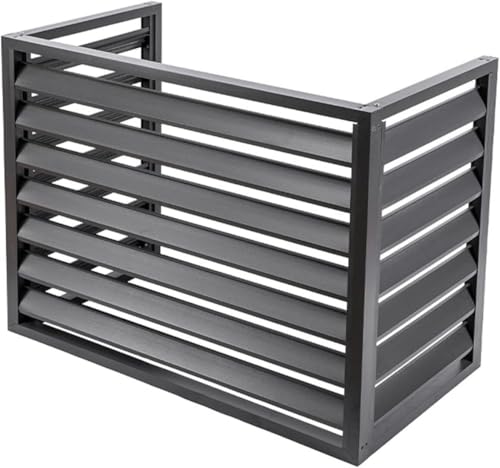 エアコン保護カバー アルミ製スプリットエアコンカバーとヒートポンプ保護カバー(室外機用)