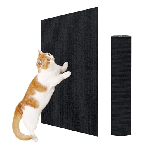 �L�p�Ǌ|���X�N���b�`���[�}�b�g �i�m�e�[�v�t�� �L�̈��������h�~ �Ƌ� �\�t�@ �J�[�y�b�g �R�[�i�[�v���e�N�^�[ �����p(�u���b�N,30*100cm)