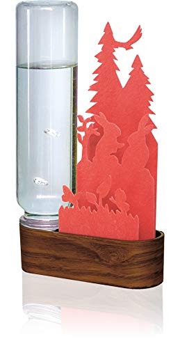 自然気化式加湿器 北欧の森Tree (Red)