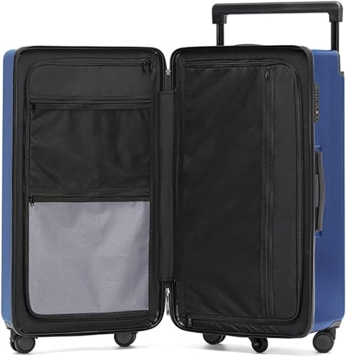 Durable Suitcase for Women Luggage Large-Capacity Wide Thickened Password Hardside Luggage Universal Wheel Zipper Retro Suit Case (Color : A, Size : 30 inch)4