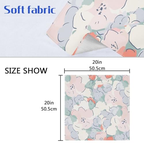 Set de 6 Servilletas de Tela Decorativas Wildflowers 20x20in miniatura 6