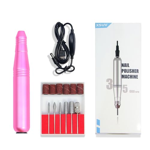 Juego de limas eléctricas inalámbricas, máquina de taladro eléctrico profesional, manicura y pedicura, herramientas para uso doméstico
