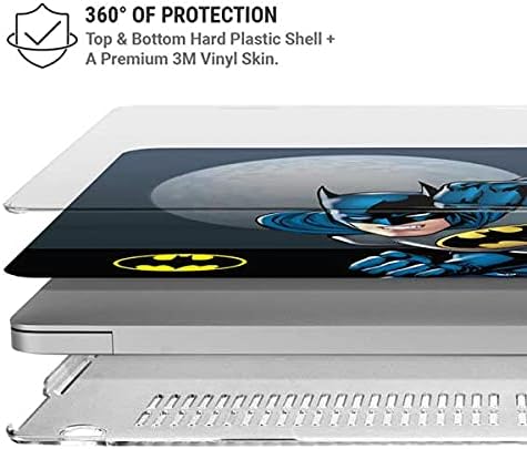 Skinit Case + Skin Compatible with MacBook Pro 16in (2019-20) - Officially Licensed Warner Bros Batman Ready for Action Design