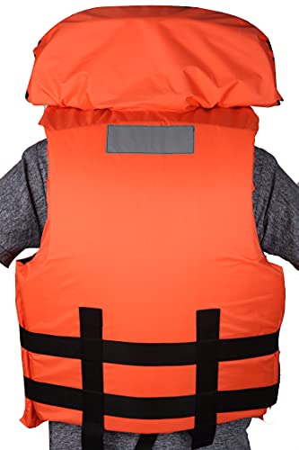 Image of Delight Adult Life Safety Jackets Vest Weight Capacity 40-120+with Head Support