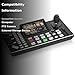 KATOVJJTS Video Mixer Switcher with PTZ Camera Controller, 5.5