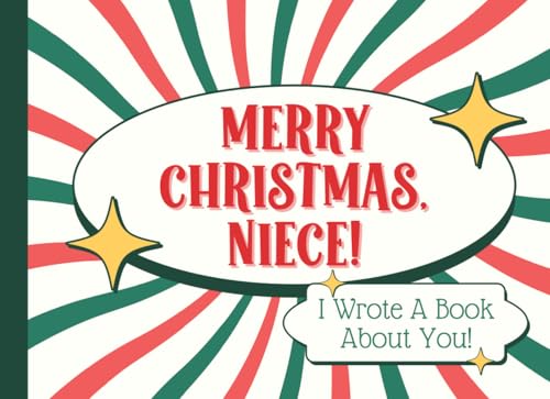 Merry Christmas Niece I Wrote A Book About You: Funny Personalized Gift Idea for Young Girls from Aunt and Uncle | Unique Xmas Stocking Stuffers Fillers for Teens, Tweens, Kids from Auntie image 2