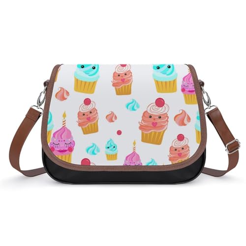 Sac messager en cuir pour femme sacoche bandoulière étanche gâteaux