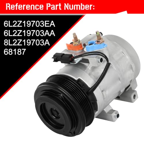Image of CCIYU AC Compressor w /Clutch for Mercury Mountaineer V8 4.6L 2006-2010