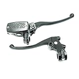 palanca de freno motomel 110 Mueble: 7/8\"Motocicleta Freno Delantero Embrague Cilindro Maestro Moto Bomba hidráulica Palanca para Yamah a Suzuk i Hond a Cyclist store (Color : Left-Right)