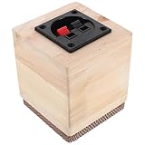 Elegante aggiornamento degli interni: la venatura naturale del legno di questo cabinet per altoparlanti aggiunge un tocco sofisticato alla scatola in legno per audio della tua auto, elevando l'estetica del contenitore audio della tua automobile, dell'involucro acustico, dell'involucro dell'apparecchiatura audio per auto