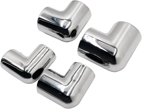 Codo de acero inoxidable bidireccional resistente a la corrosión salina 32mm 4