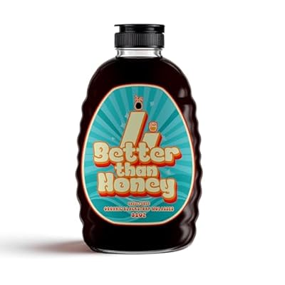 Better Than Honey Organic Blackstrap Molasses 20 Fl oz 32oz weight Unsulphured Natural Molasses with Rich Flavor for Baking, Coffee, Smoothies, Pancakes & Everyday Kitchen Use No Mess Pouring Cap