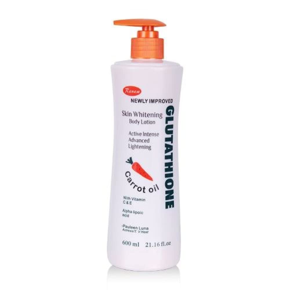 Renewing Glutathione Carrot Oil Skin Whitening Lotion 600 ml