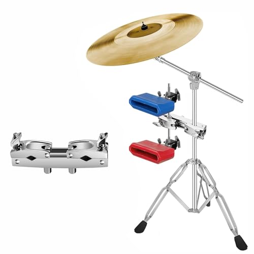 Clamp ajustable para platillos y accesorios de percusión miniatura 6