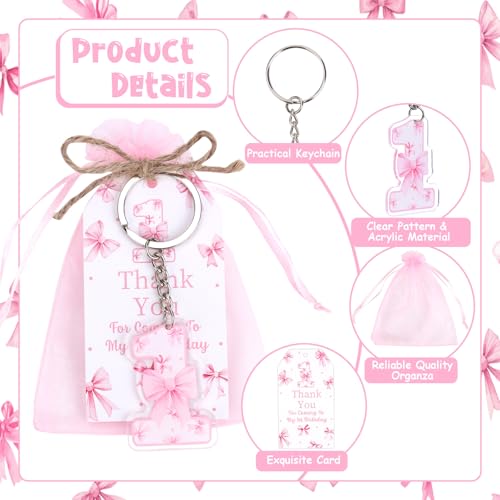 Image of Party Favors Theme Baby-Shower Keychain Set
