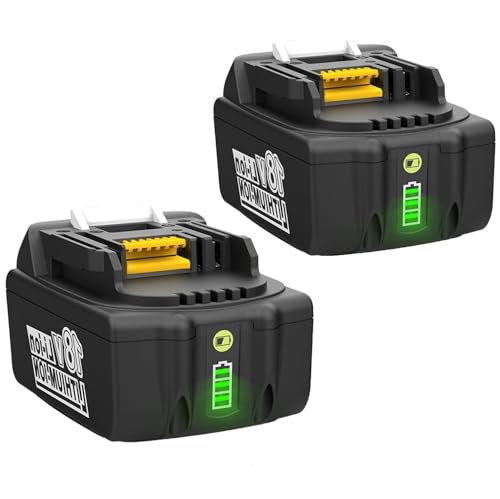 XNJTG 18V 5500mAh Ersatzakku für Makita 18V Akku BL1860 BL1850 BL1840 BL1830 BL1820